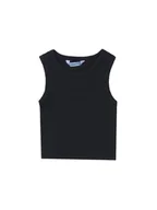 Koszulki i topy damskie - Mayoral Top 6032 Czarny Slim Fit - miniaturka - grafika 1
