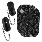 Gadżety dla graczy - Uchwyt myszy JYS NS2313-V4 do Nintendo Switch 2 Czarny (2 szt.) - miniaturka - grafika 1