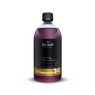 Deturner Sour Shampoo and Foam 1L - kwaśny szampon i piana aktywna 2w1 - Kosmetyki samochodowe - miniaturka - grafika 1