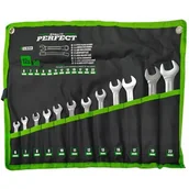 Klucze i nasadki - Zestaw kluczy płasko-oczkowych STALCO Perfect S-76754 - miniaturka - grafika 1