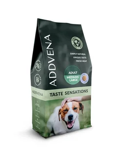 ADDVENA Taste Sensations Adult medium&large 10kg dla psów ras średnich i dużych - Sucha karma dla psów - miniaturka - grafika 1