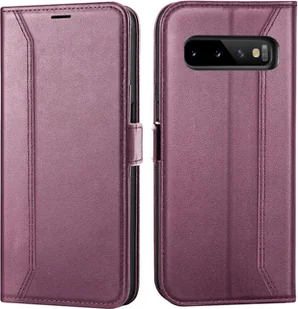 Etui na telefon komórkowy Samsung Galaxy S10 składane etui z klapką, pokrowiec ochronny, blackberry - Etui i futerały do telefonów - miniaturka - grafika 1