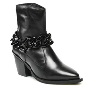 Botki damskie - Gioseppo Botki Grunau 64483 Black - miniaturka - grafika 1