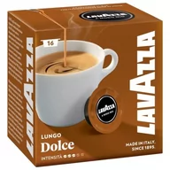 Kawa w kapsułkach i saszetkach - Lavazza A Modo Mio Kapsułki A Modo Mio Lungo Dolce x16 - miniaturka - grafika 1