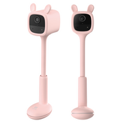 Elektroniczne nianie i monitory oddechu - EZVIZ BM1 (różowa) x2 kamera bezprzewodowa - miniaturka - grafika 1