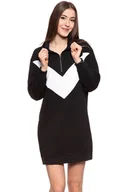 Sukienki - Damska Sukienka Wrangler Sweat Dress Black W9N3Hq100-S - miniaturka - grafika 1