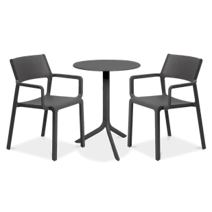 Zestaw Nardi TRILL/SPRITZ 2+1 Antracite - Meble ogrodowe - miniaturka - grafika 1