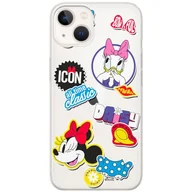 Etui i futerały do telefonów - ERT GROUP etui na telefon Apple Iphone 13, case oryginalny i oficjalnie licencjonowany przez Disney, wzór Minnie 067, optymalnie dopasowane, plecki z TPU częściowo przeźroczyste - miniaturka - grafika 1