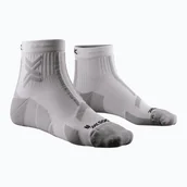 Skarpetki sportowe męskie - X-SOCKS skarpetki biegowe TRAIL RUN DISCOVER ANKLE arctic white/pearl grey - miniaturka - grafika 1