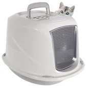 Kuwety dla kotów - Argi Georplast Galaxy Deluxe brązowy Zielona - miniaturka - grafika 1