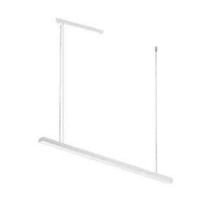 Biała liniowa lampa wisząca listwa LED 24W 3000K 120 cm HIATE 1849 Antigo - Lampy sufitowe - miniaturka - grafika 1