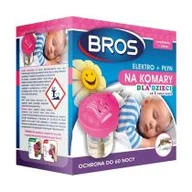 Zwalczanie i odstraszanie szkodników - Bros ELEKTRO + PŁYN NA KOMARY SENSITIVE DLA DZIECI 32330466 - miniaturka - grafika 1