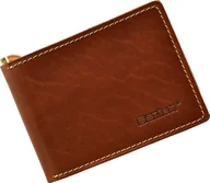 Portfele - Bartex BARTEX 472-M skórzany portfel męski z klipem Slim * banknotówka RFiD 472-M - miniaturka - grafika 1
