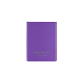 Szkolne artykuły papiernicze - Biurfol Okładka na dokumenty ucznia pion violet - miniaturka - grafika 1