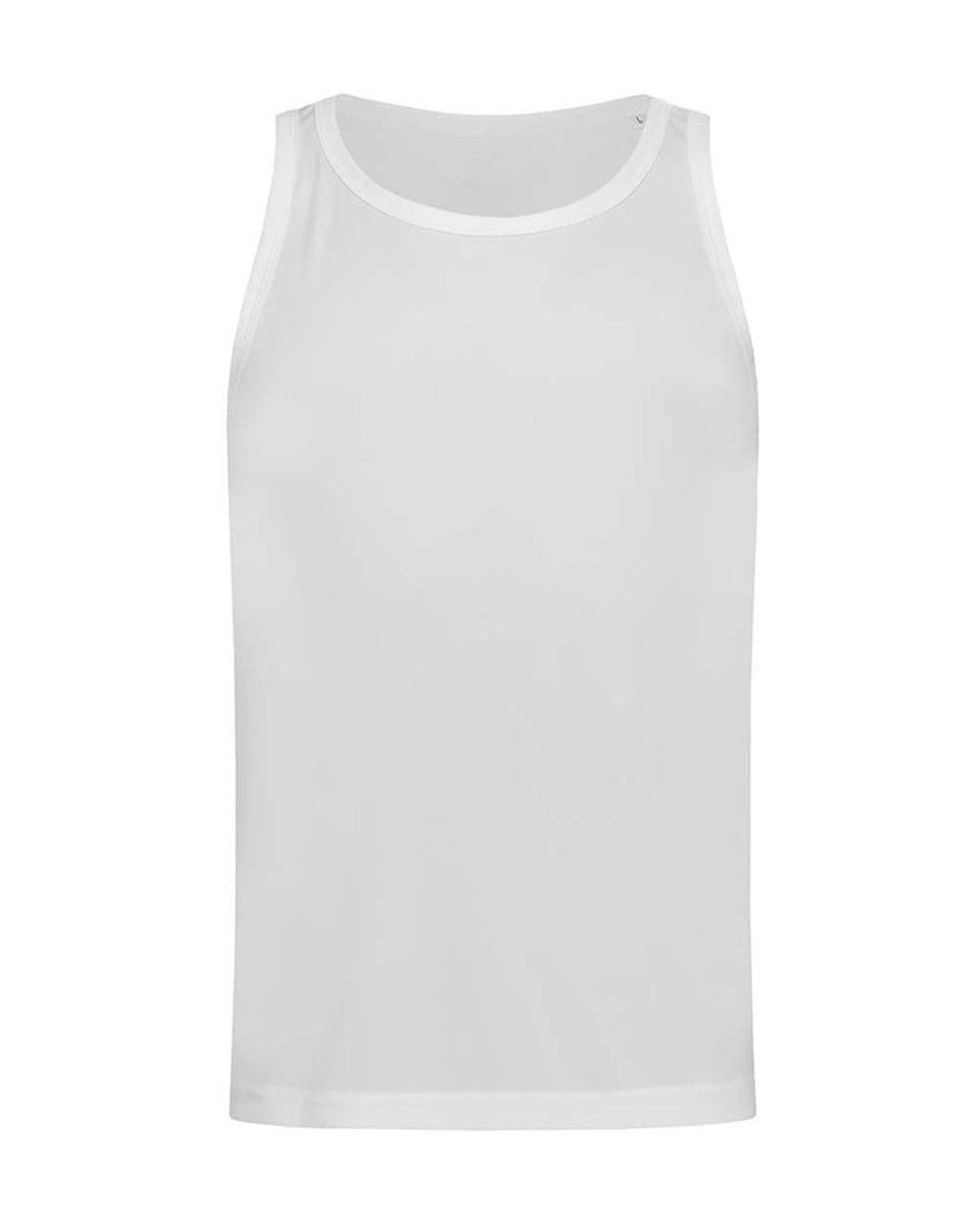 Koszulka bez rękawów bokserka Stedman Active Sports Top ST8010 White XXL