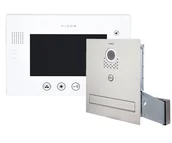 Wideodomofony - Wideodomofon Vidos S551-SKM M670W skrzynka na listy - miniaturka - grafika 1