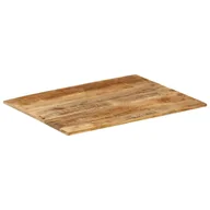 Blaty meblowe i parapety okienne - Blat do stołu, 15-16 mm, 80x60 cm, lite drewno mango - miniaturka - grafika 1