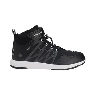 Viking Unisex Oppsal Reflex Mid GTX 1v Sl buty trekkingowe, Czarny węgiel drzewny, 48 EU - Buty dla chłopców - miniaturka - grafika 1