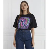 Koszulki i topy damskie - Desigual T-shirt Regular Fit - miniaturka - grafika 1