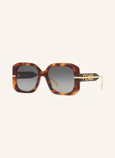 Fendi Okulary Przeciwsłoneczne fe40065 beige - Okulary przeciwsłoneczne - miniaturka - grafika 1