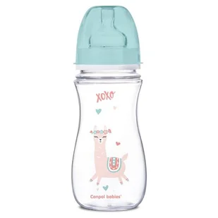 canpol Babies Butelka antykolkowa EasyStart 300 ml, mix wzorów - Butelki dla niemowląt - miniaturka - grafika 1