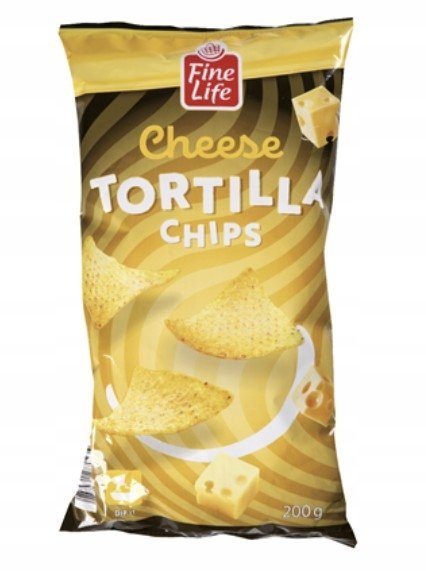 Fine Life Serowe Chipsy Tortilla 200g