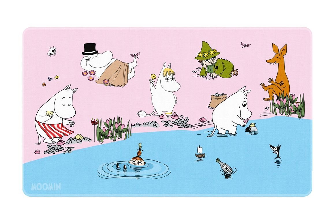 Muminki - podkładka pod myszkę z ekoskóry 35x60