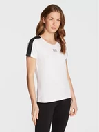 Koszulki i topy damskie - EA7 Emporio Armani T-Shirt 6LTT18 TJJLZ 1100 Biały Regular Fit - miniaturka - grafika 1