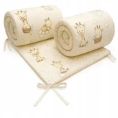 Ochraniacze do łóżeczka - Ochraniacz do Łóżeczka Dwustronny na Szczebelki 180x30cm Czas Bobasa - miniaturka - grafika 1