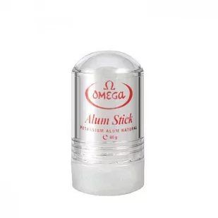 OMEGA OMEGA - Naturalny kamień ałunu na skaleczenia w sztyfcie (60 g) 893C-5459F_20171121162808 - Dezodoranty i antyperspiranty unisex - miniaturka - grafika 1