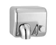 Suszarki do rąk i włosów - Merida EIP208 Suszarka do rąk STARFLOW PLUS z przyciskiem, stal polerowana z powłoką AFP - miniaturka - grafika 1