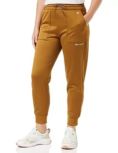 Champion Legacy American Classics W-New Storm Fleece Rib Cuff spodnie dresowe damskie, Jasnobrązowy, L - Spodnie sportowe damskie - miniaturka - grafika 1