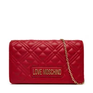 Torebki damskie - Torebka LOVE MOSCHINO JC4079PP0NLA0500 Czerwony - miniaturka - grafika 1