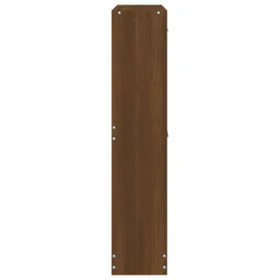 Półka na buty, brązowy dąb, 59x17x81 cm - Szafki na buty - miniaturka - grafika 7