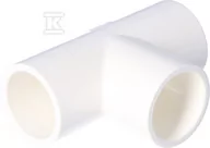 Łączniki, trójniki, kształtki - Trójnik równoprzelotowy KW/KW/KW PVC-U 3/4" - miniaturka - grafika 1