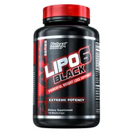 Spalacze tłuszczu - Nutrex Lipo 6 Black 120 kaps - miniaturka - grafika 1