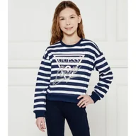 Bluzy dla dziewczynek - Guess Bluza Regular Fit - miniaturka - grafika 1
