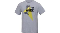 Odzież robocza - Delta Plus T-shirt z bawełny 100% 180 g/m2 zaokrąglony pod szyją kolor szary rozmiar S ROMAGRPT ROMAGRPT - miniaturka - grafika 1