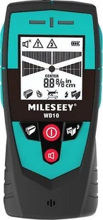 Mileseey Detektor przewodów wykrywacz kabli metalu MILESEEY WD10 IP65 - Pozostałe detektory - miniaturka - grafika 1