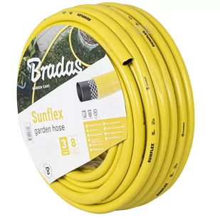 BRADAS Wąż ogrodowy 3/4&quot 20m SUNFLEX ITALY LUX trójwarstwowy zbrojony - Węże ogrodowe i zraszacze - miniaturka - grafika 1