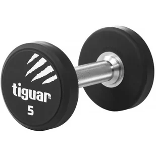 TIGUAR Hantla TIGUAR PU Dumbbells 5 kg - Hantle i ciężarki - miniaturka - grafika 1