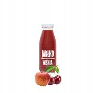 Soki i napoje niegazowane - Sok jabłko wiśnia tłoczony naturalny 100% 250ml tłoczony do deserów - miniaturka - grafika 1