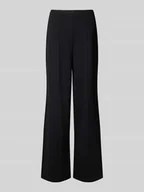 Spodnie damskie - Spodnie szerokie z mieszanki wiskozy model ‘EVA’ - miniaturka - grafika 1