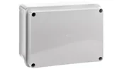 Puszki elektryczne i akcesoria - elettrocanali Puszka natynkowa gładka z pokrywą seria 410 IP56 150x110x70 szara EC410C5 EC410C5 - miniaturka - grafika 1