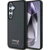 Etui i futerały do telefonów - Etui RED BULL Real Carbon Fiber Shiny Logo MagSafe do Samsung Galaxy S25 Czarny - miniaturka - grafika 1