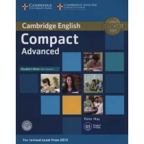 Compact Advanced Student's Book with answers + CD - Peter May - Książki do nauki języka angielskiego - miniaturka - grafika 1
