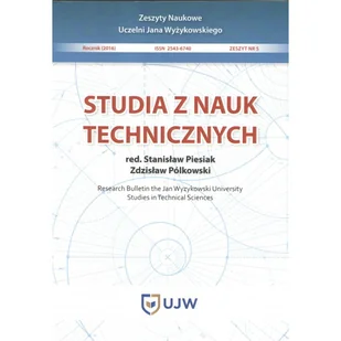 Studia z nauk technicznych Zeszyt 5 - Praca Zbiorowa - Czasopisma - miniaturka - grafika 1