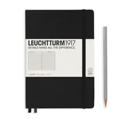 Notesy i bloczki - Notatnik Leuchtturm1917 Medium, notes w linie, A5, czarny - miniaturka - grafika 1