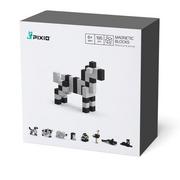 Klocki - Pixio klocki magnetyczne Black White Animals - miniaturka - grafika 1