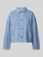 Kurtki damskie - Kurtka z listwą guzikową - miniaturka - grafika 1